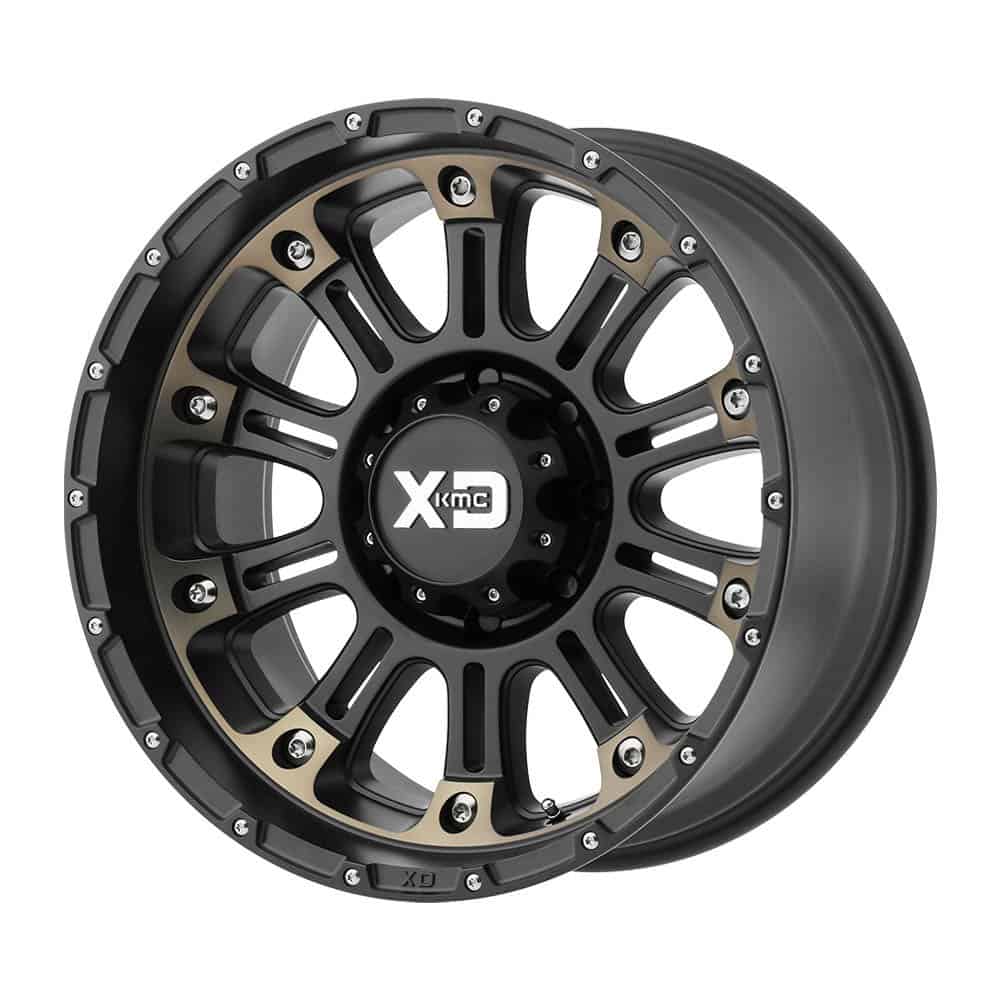 XD XD829 HOSS II XD829 18X9 5X5.0 S-BLK MACH DTCC 00MM - Intensery