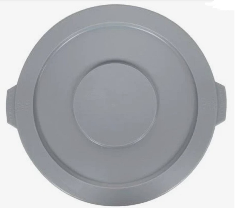Magnum Tool Pro Series Lid for 55 Gallon Trash Can Plastic Grey - Intensery