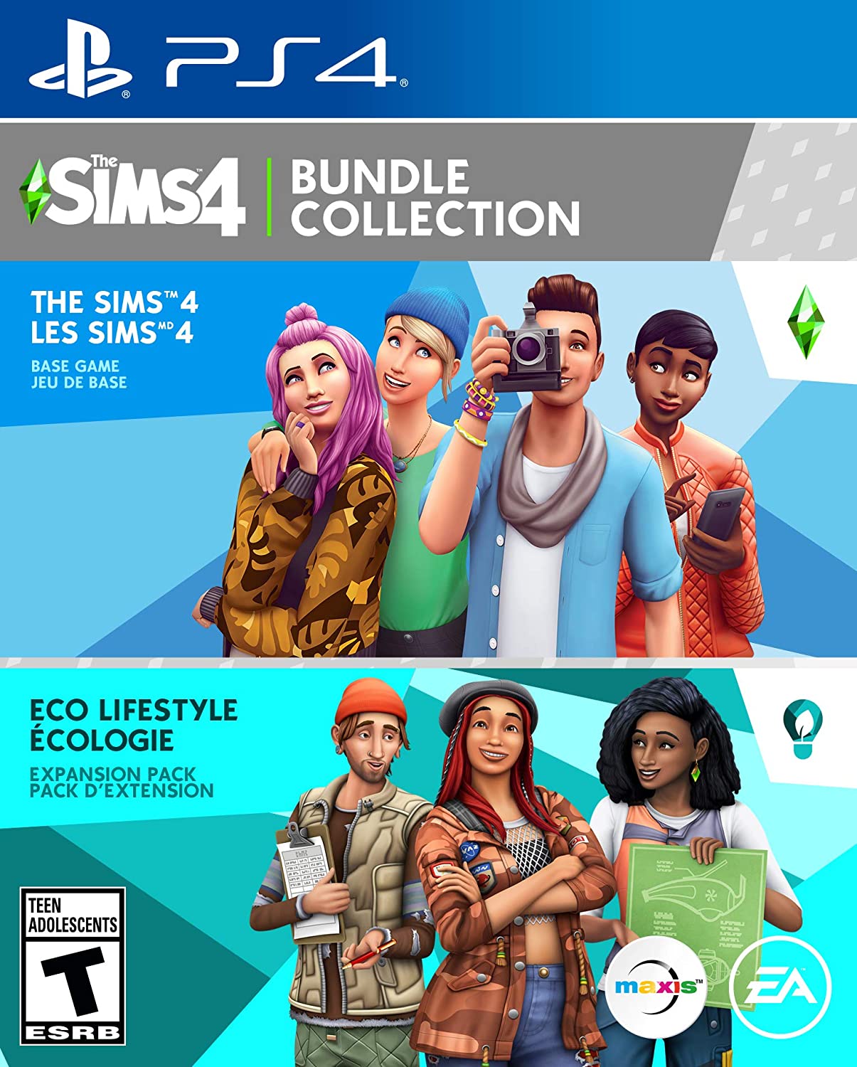 The Sims 4 Plus Eco Lifestyle Bundle (PS4) - Intensery