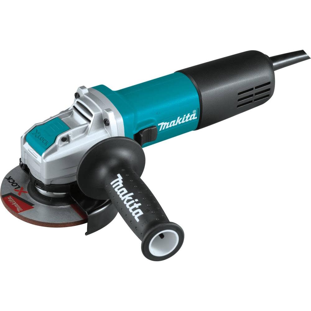 Makita 4-1/2 X-LOCK Angle Grinder， with AC/DC Switch - Intensery