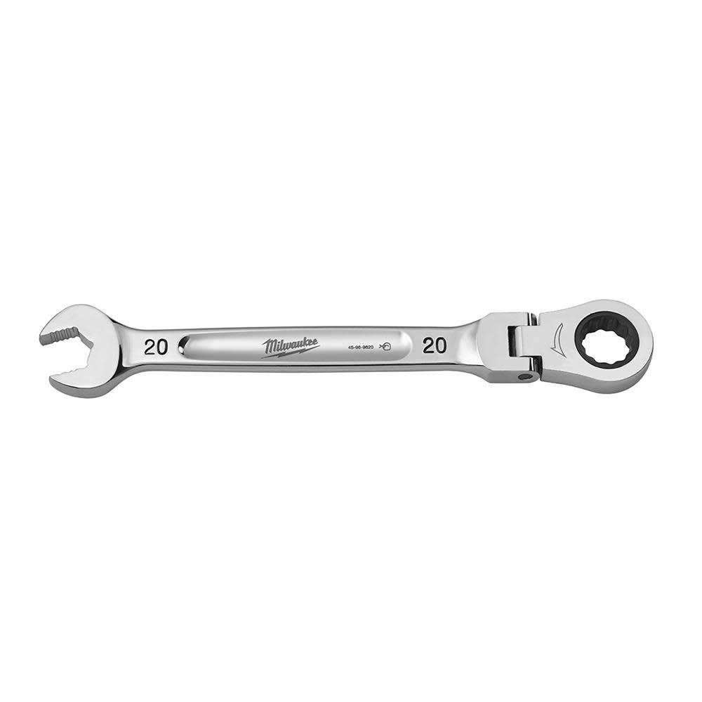 Milwaukee Combination Wrench Flex Head Ratcheting 20mm 45-96-9620 from Milwaukee - Intensery