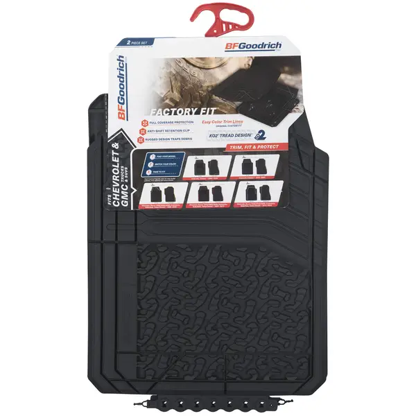 BFGoodrich 2-Piece Black GMC Front Mat Set - Intensery