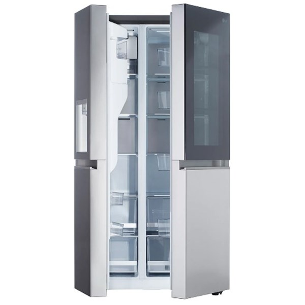 27 cu ft Side-by-Side Stainless Refrigerator - Intensery