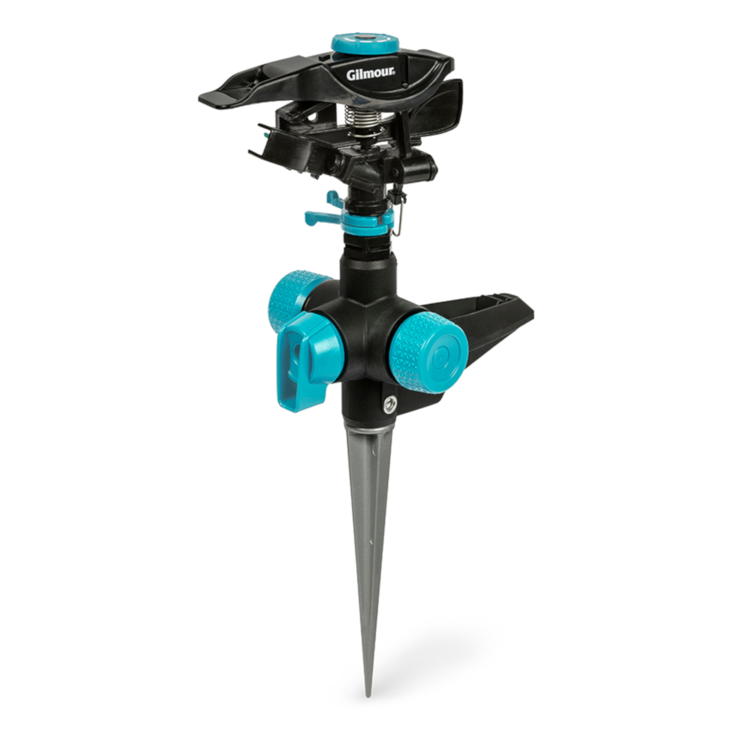 Gilmour Metal Spike Base Impact Sprinkler 5800 sq ft 1 pk - Intensery