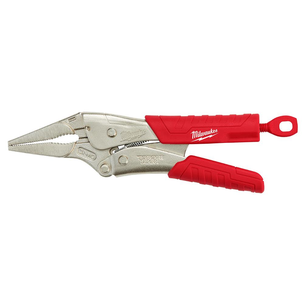 Milwaukee 9 in. TORQUE LOCK Long Nose Locking Pliers With Grip 48-22-3409 from Milwaukee - Intensery