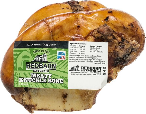 Redbarn Naturals Meaty Knuckle Bones Dog Treats - Intensery