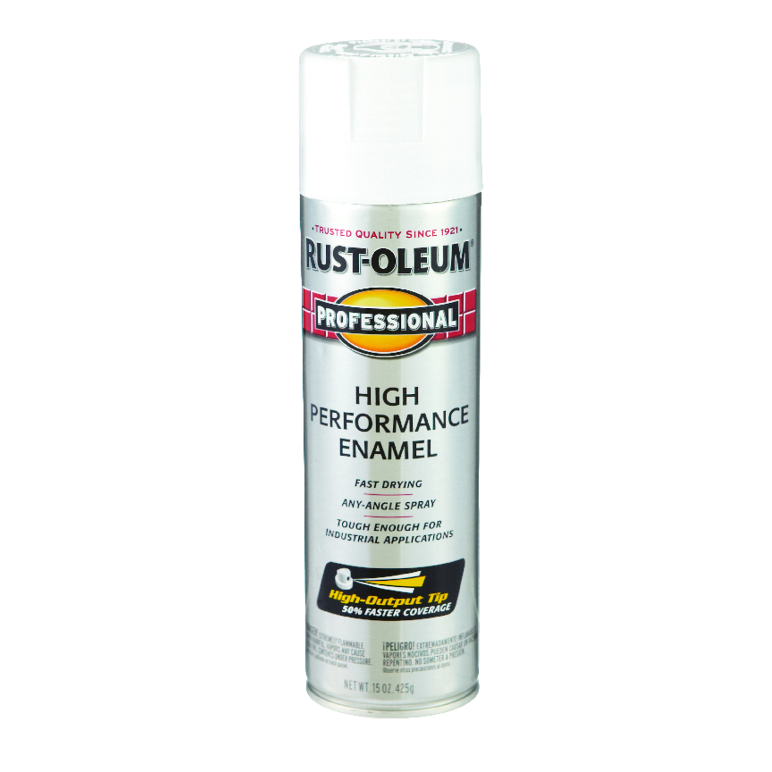 Rust-Oleum Professional Gloss White Spray Paint 15 oz - Intensery
