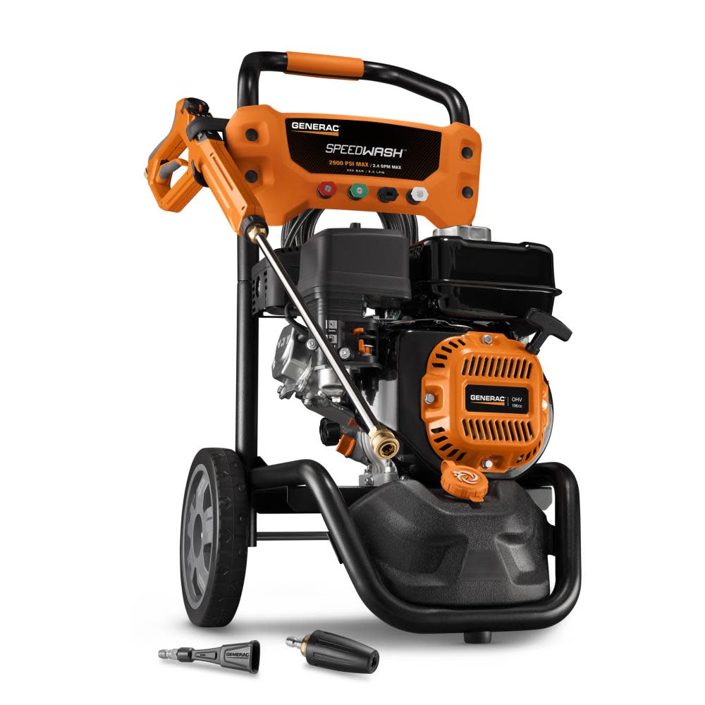 Generac 7899Residential 2900PSI Speedwash Power Washer 50-State/CSA - Intensery