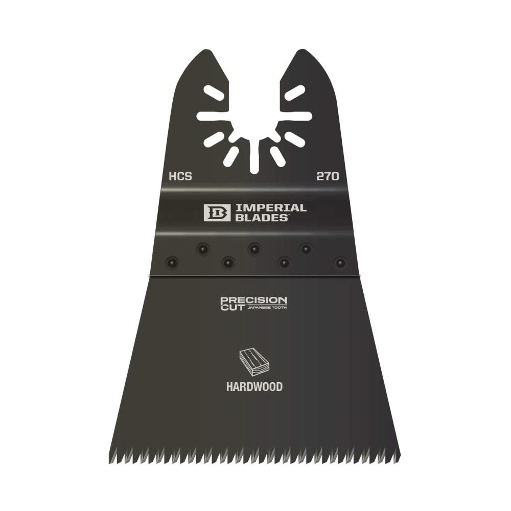 Imperial Blades One Fit 2 1/2 Japanese Tooth Hardwood Blade 1pc - Intensery