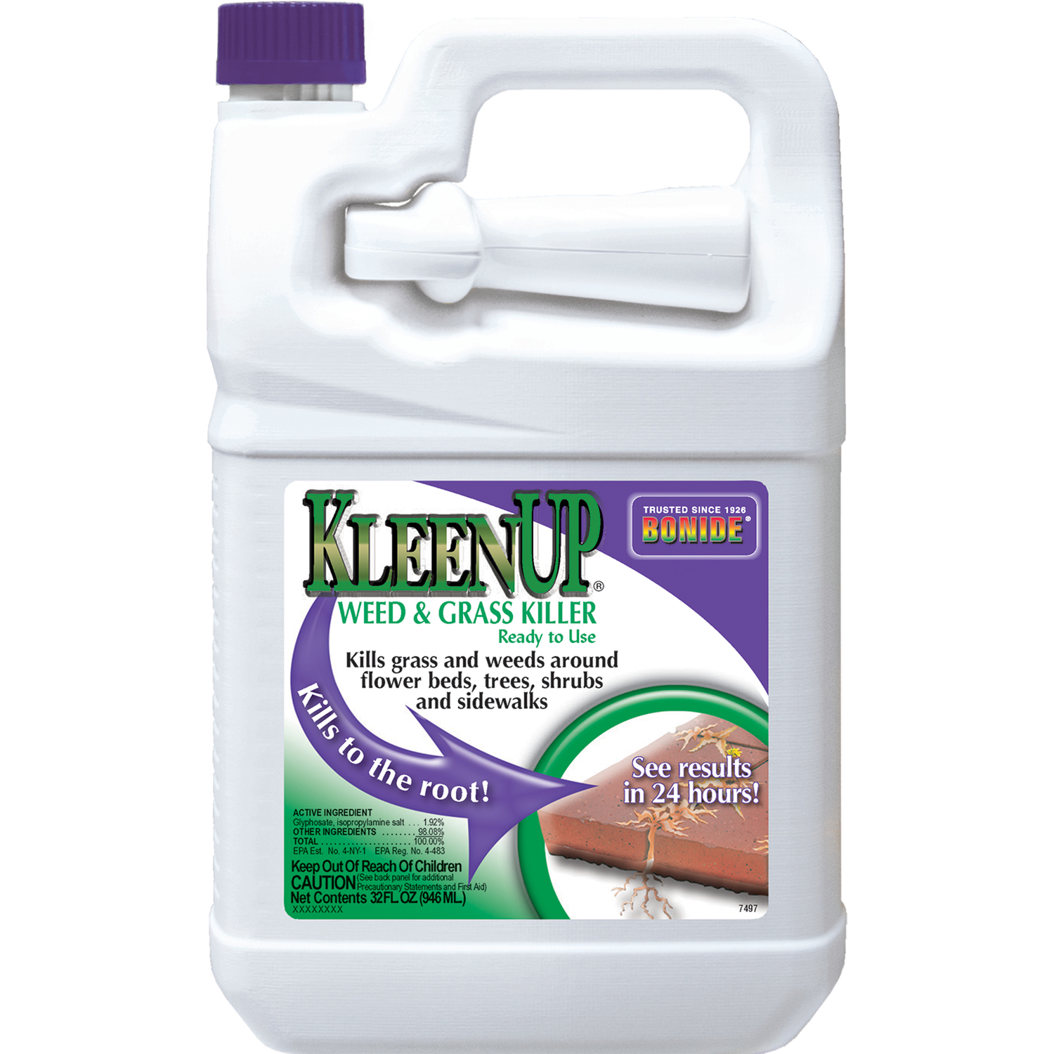 Bonide KleenUp Weed and Grass Killer RTU Liquid 1 gal - Intensery