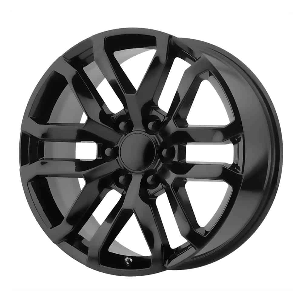 OE Creations PR196 PR196 22X9 6X5.5 S-BLK 24MM - Intensery
