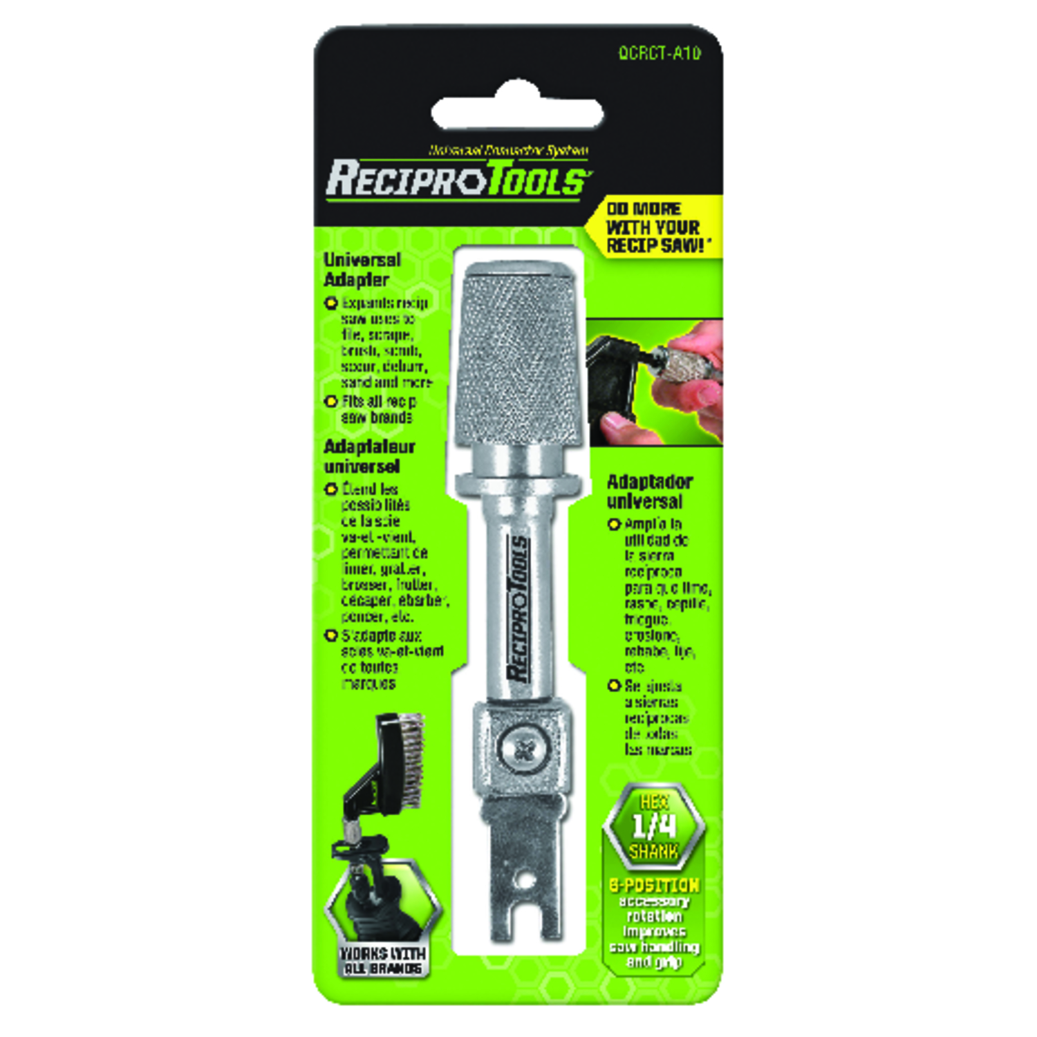 ReciproTools Universal Adapter 1 pc - Intensery