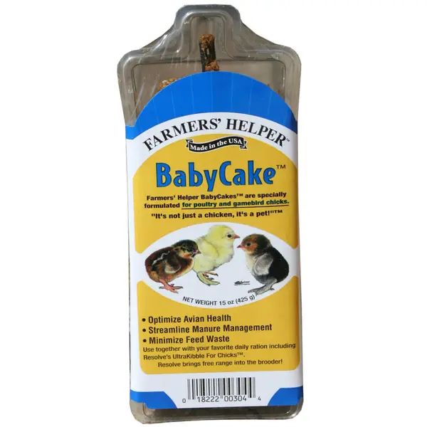 Farmer's Helper Baby Cake Poultry Supplement - Intensery