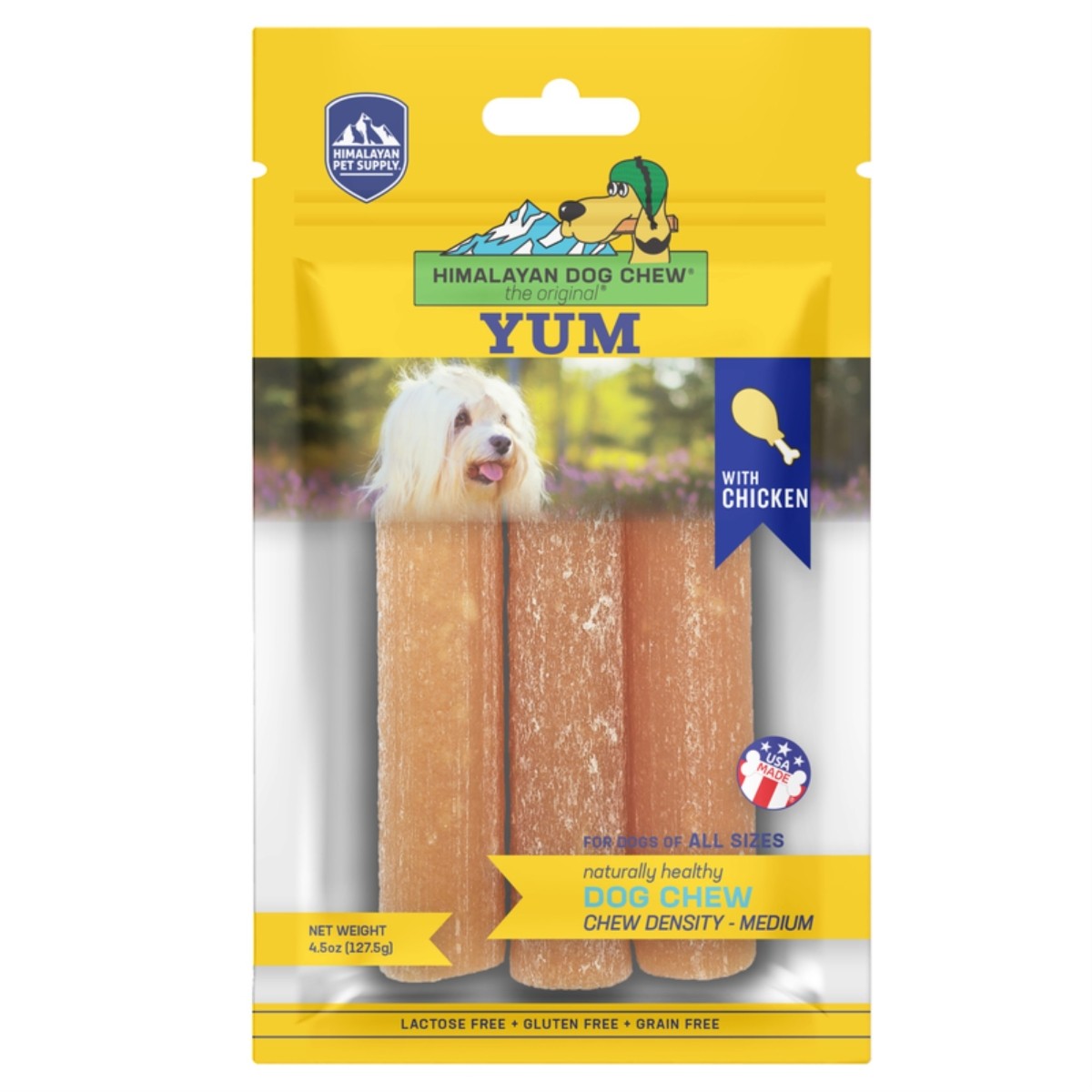 Himalayan Dog Chew  Yaky Yum Chicken (6.5 oz)_LQ - Intensery