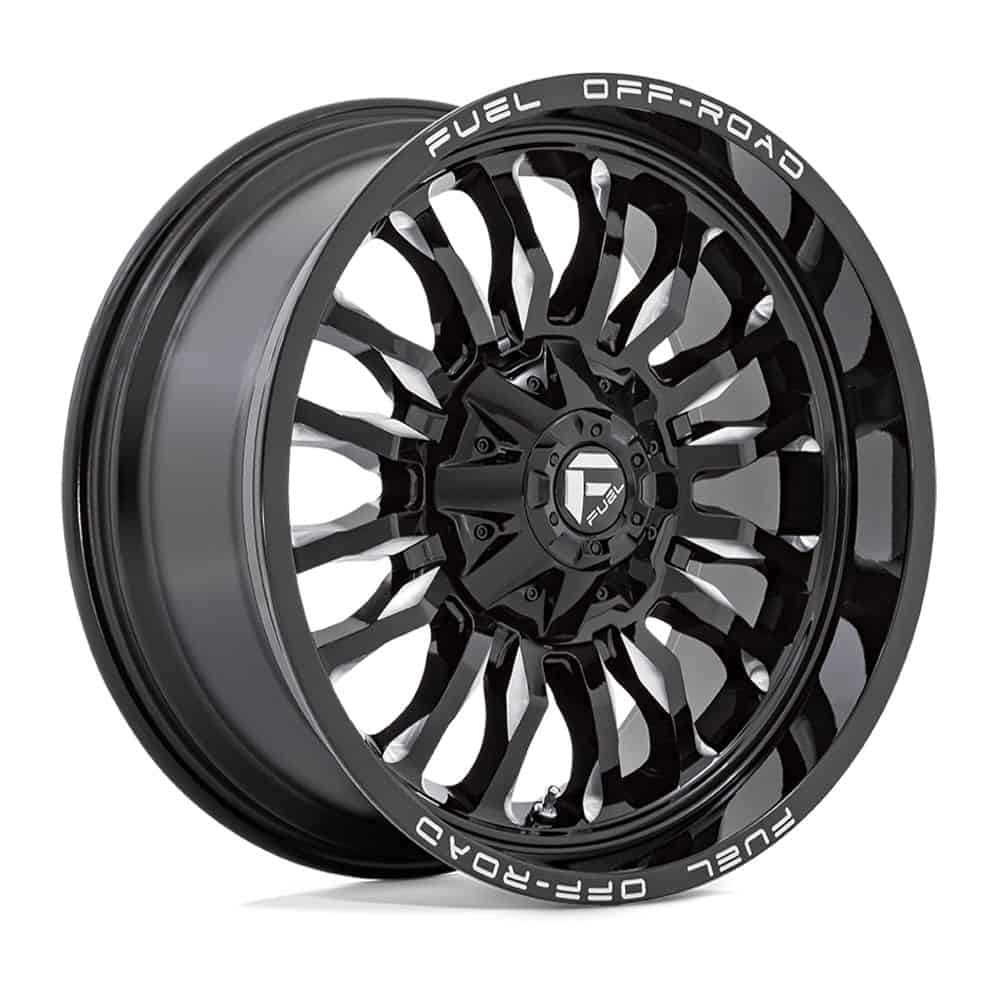 Fuel 1PC Wheels D795 20X9 8X6.5 G-BLK-MILL 01MM - Intensery
