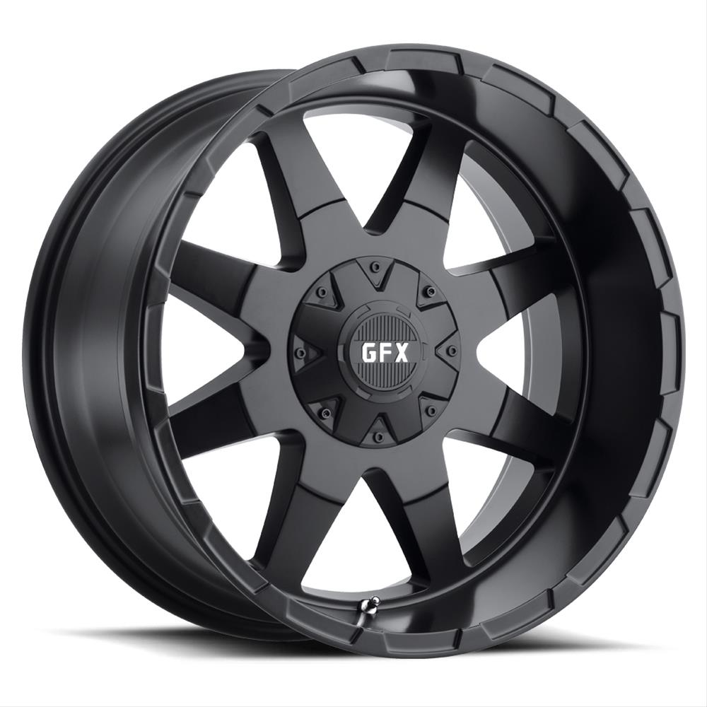 Voxx Wheel T12 790-8170-12 MB Voxx G-FX TR12 Matte Black Wheels - Intensery