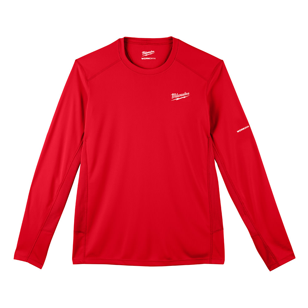 Milwaukee Workskin Lightweight Performance Shirt Long Sleeve Shirt Red Medium 415R-M from Milwaukee - Intensery