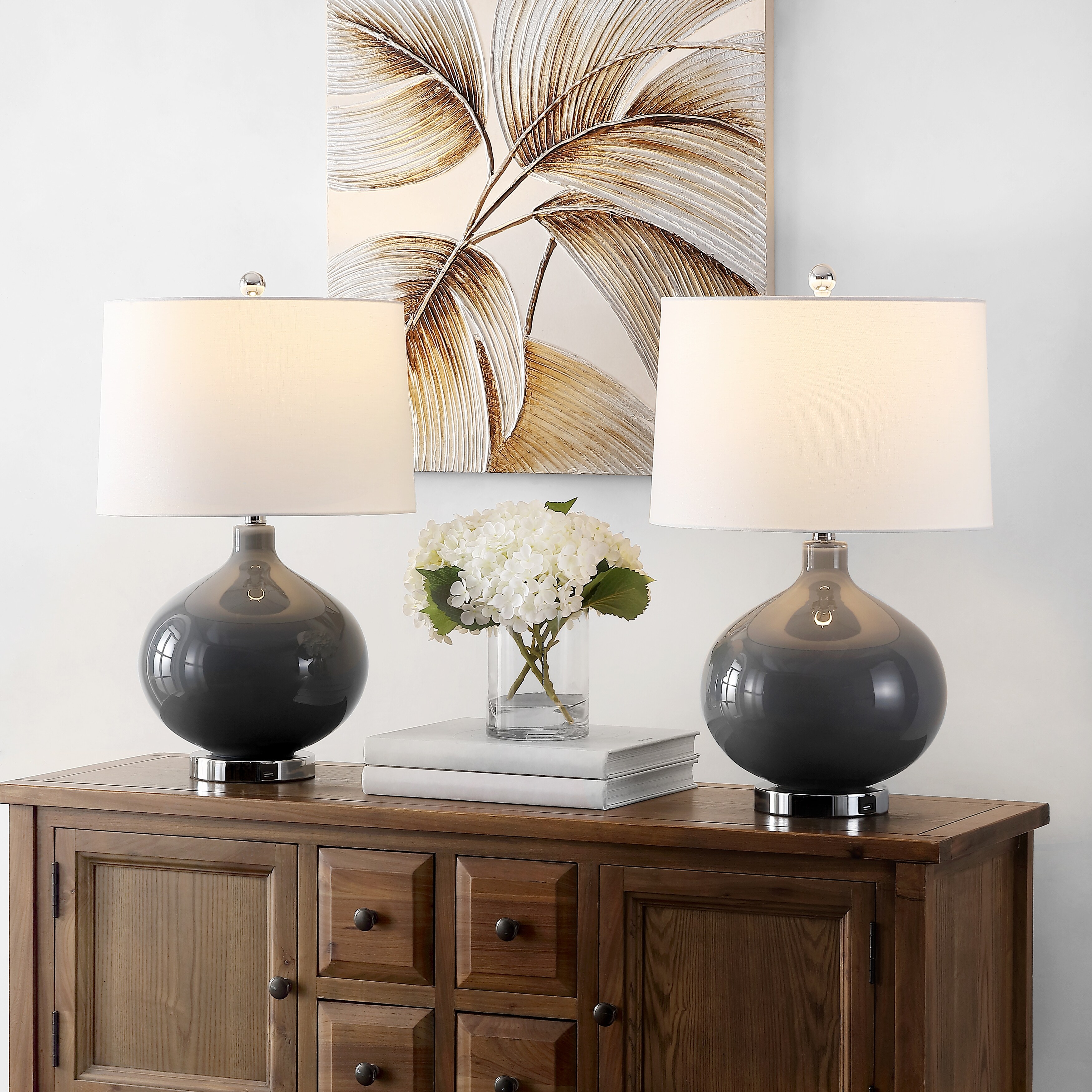 SAFAVIEH Lighting Masera 25-inch LED Table Lamp (Set of 2). - 15
