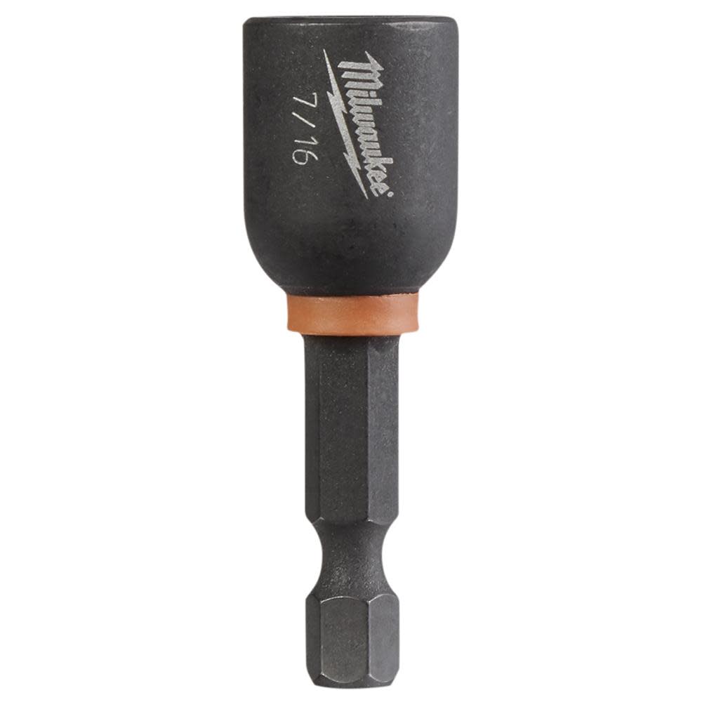 Milwaukee SHOCKWAVE 1-7/8 in. Magnetic Nut Driver 7/16 in. 49-66-4706 from Milwaukee - Intensery