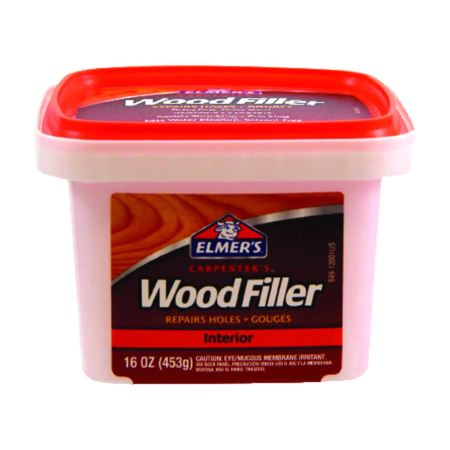 Elmer\u0027s Carpenter\u0027s Light Brown Wood Filler 16 oz - Intensery