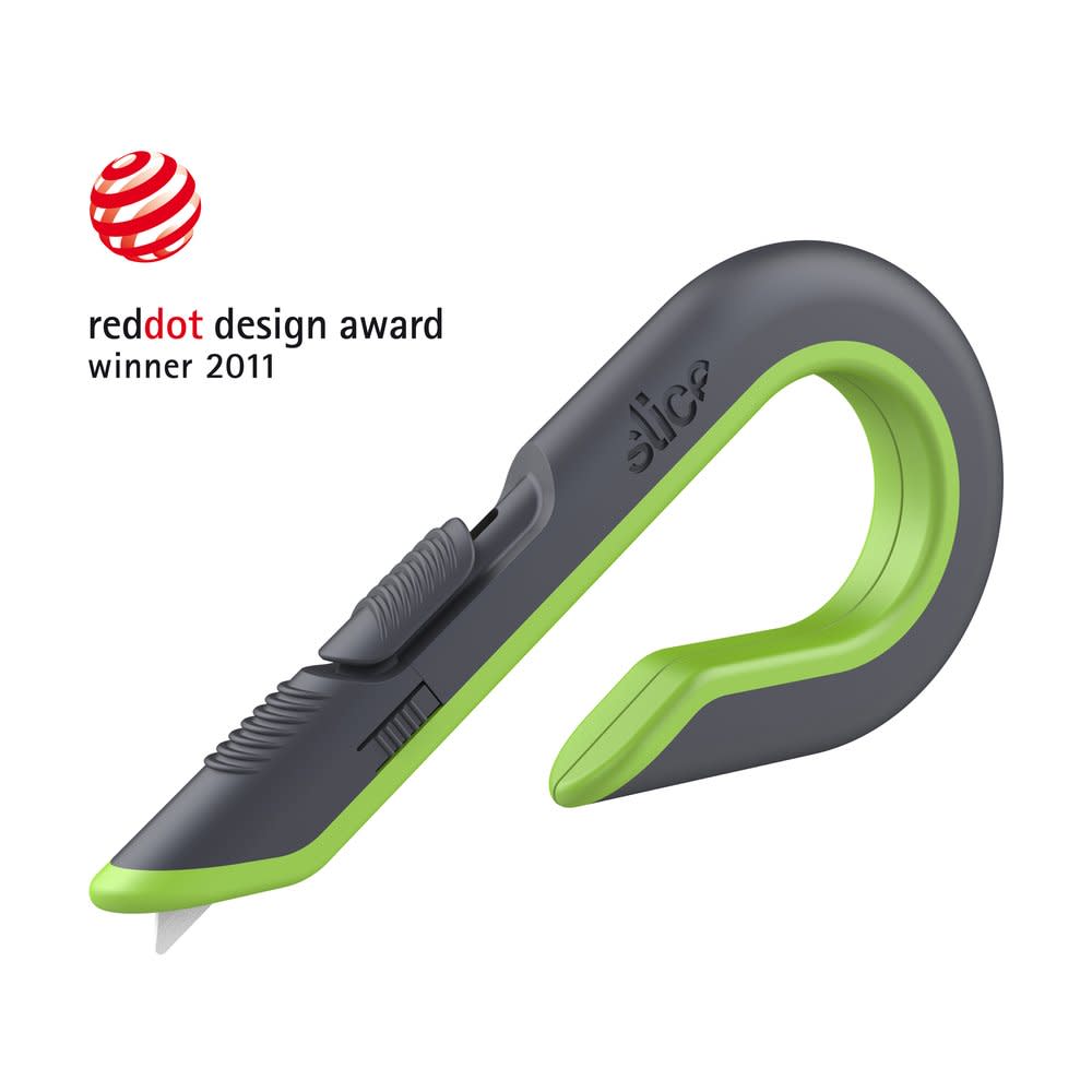 Slice Box Cutter Auto Retractable Zirconium Oxide Blade - Intensery