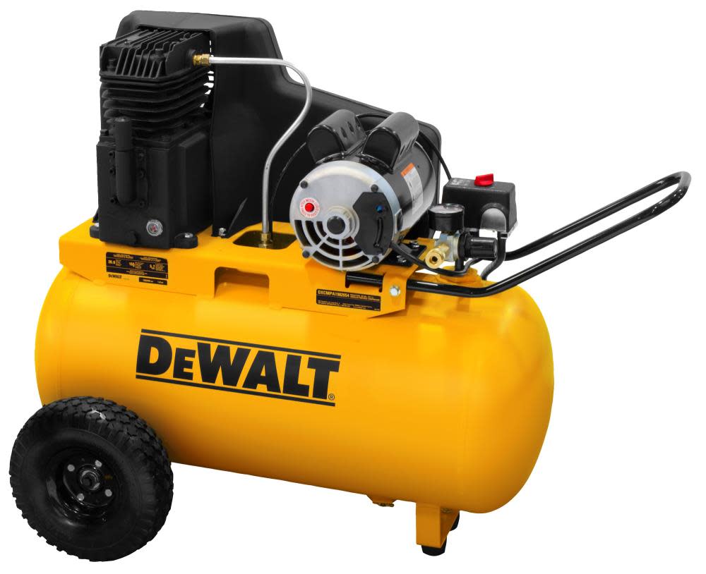 DEWALT 20-Gallon Portable 155-PSI Electric Horizontal Air Compressor DXCMPA1982054 from DEWALT - Intensery