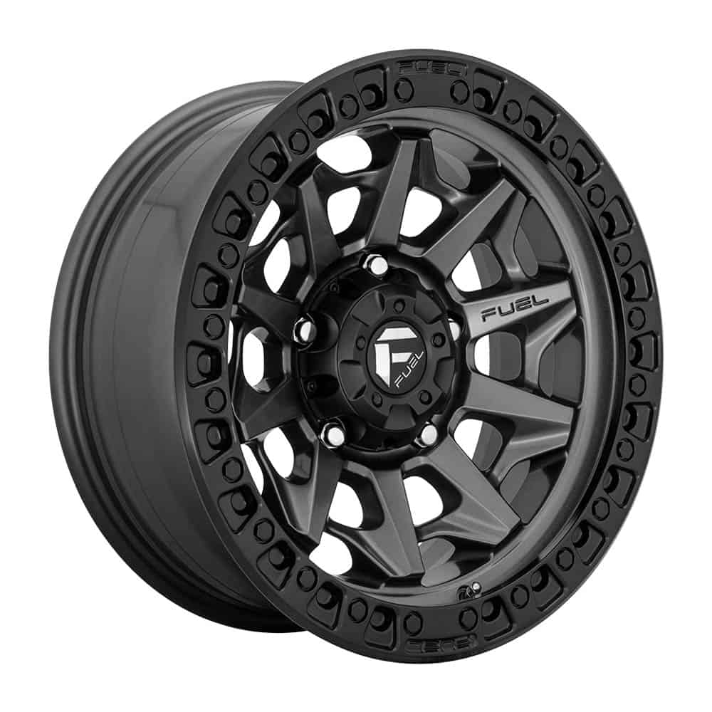 Fuel 1PC D716 COVERT D716 20X9 8X170 MT-GNMTL-BBR 20MM - Intensery