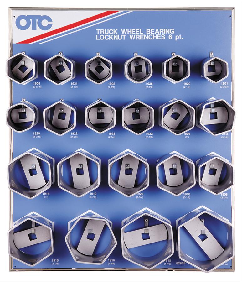 OTC Tools 9850 OTC Locknut Sockets - Intensery