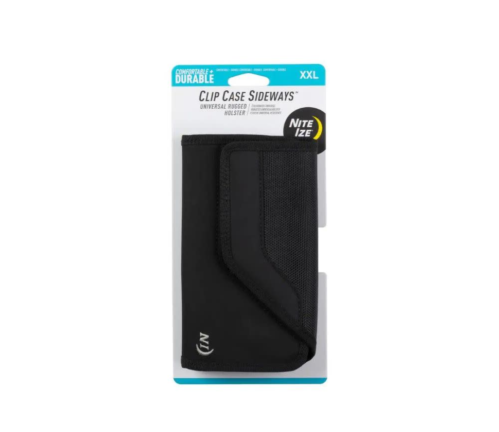 Nite Ize Clip Case Sideways Phone Holster XXL Black - Intensery