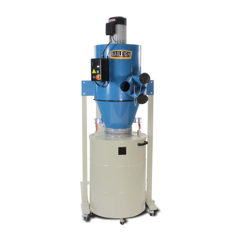 Baileigh DC-2100C Dust Collector Cyclone Style 3HP - Intensery