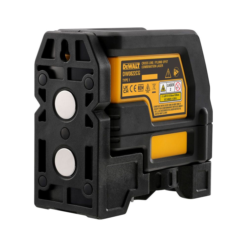 DEWALT Cross Line And Plumb Spots Laser - Green DW0822CG from DEWALT - Intensery