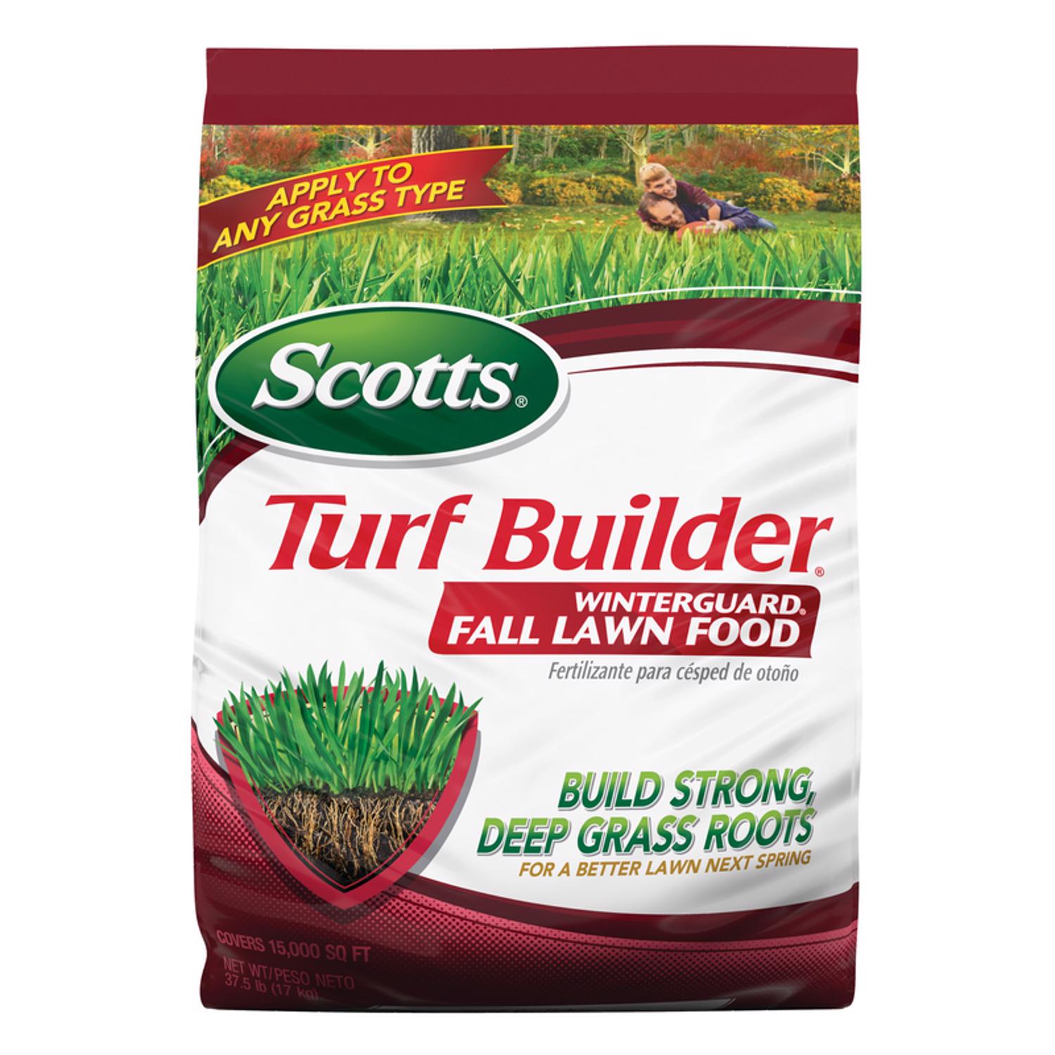 Scotts Turf Builder WinterGuard Fall Lawn Food For All Grasses 15000 sq ft - Intensery