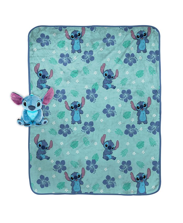 Jay Franco Lilo Stitch Tropical and Cool Mini Pillow Buddy Set of 2， Throw - Intensery