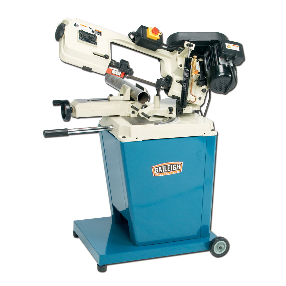 Baileigh BS-128M Band Saw Metal Cutting Manual Portable 110V 60HZ - Intensery