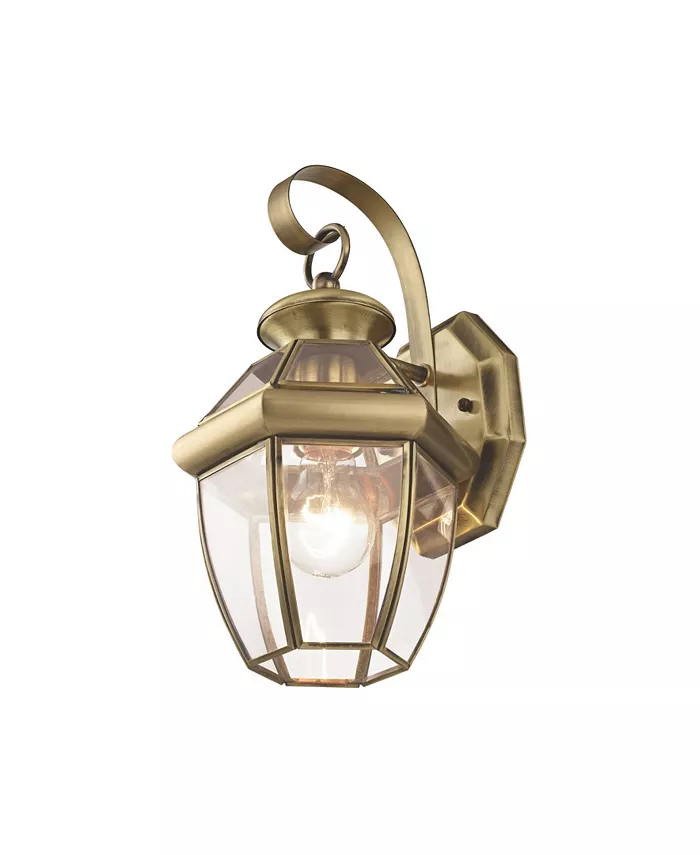 Livex Monterey 1-Light Outdoor Wall Lantern - Intensery