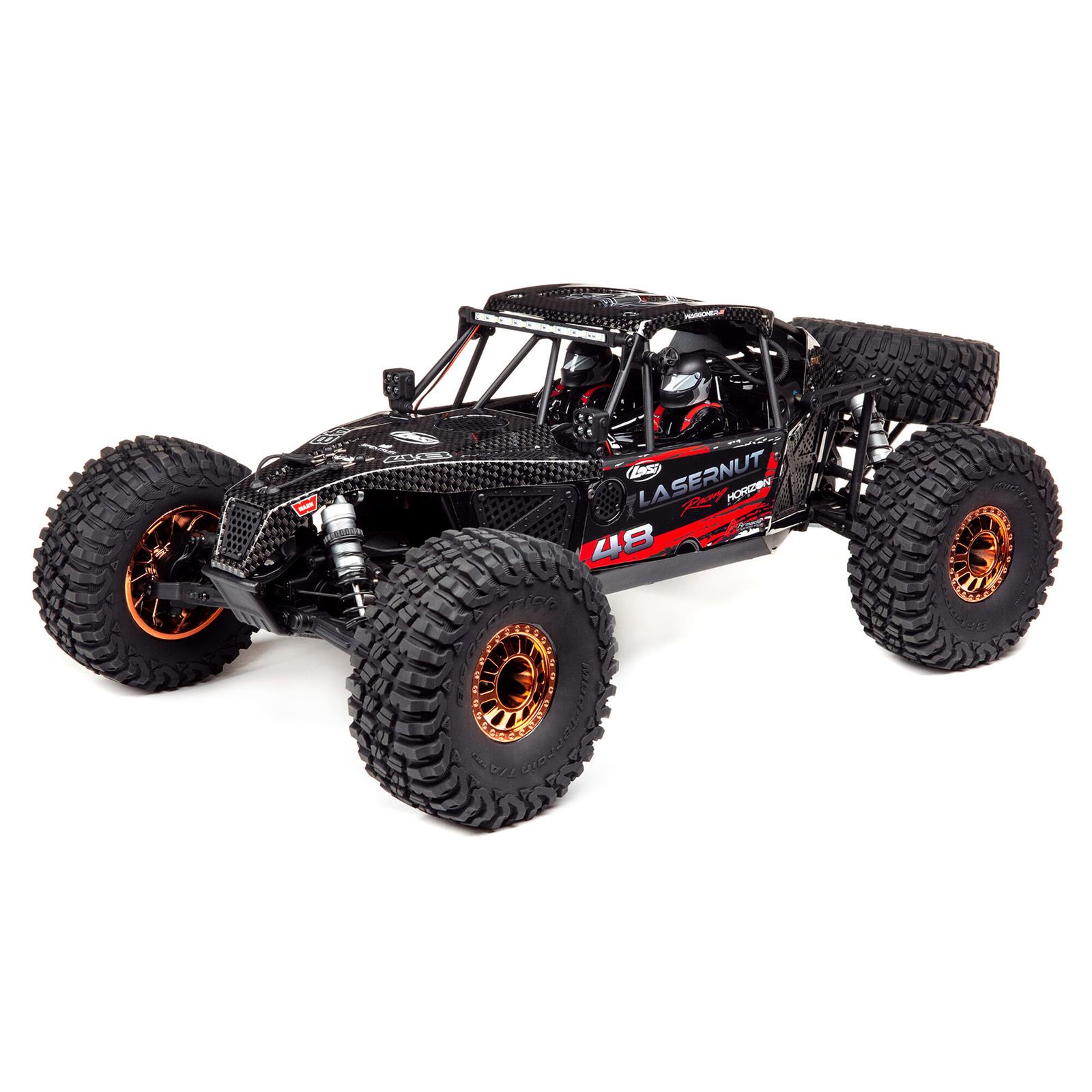 Losi LOS03028T2 Losi Lasernut U4 1:10 Scale 4WD Rock Racer Trucks - Intensery
