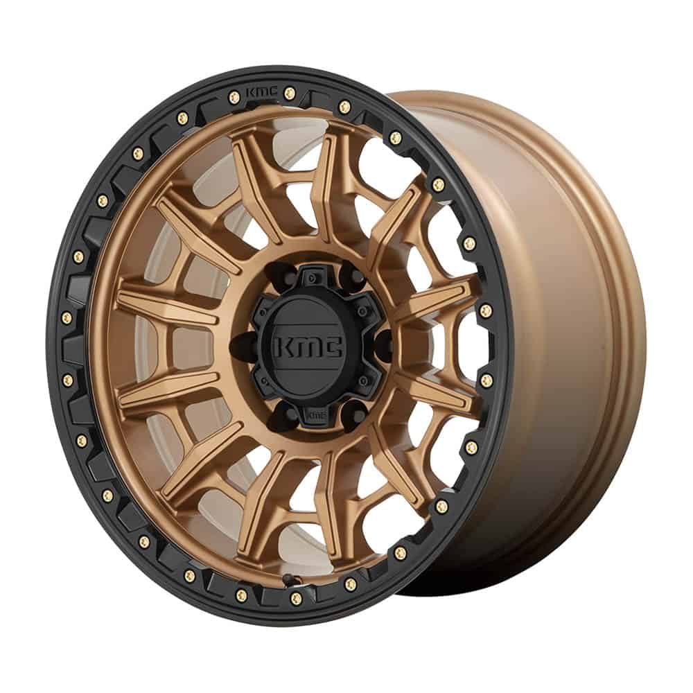 KMC KM547 CARNAGE KM547 17X9 6X5.5 M-BRZ BLK-LP 00MM - Intensery