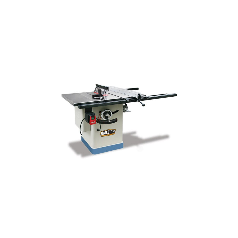 Baileigh TS-1040E-30 Entry Level Cabinet Table Saw 220V 10 - Intensery