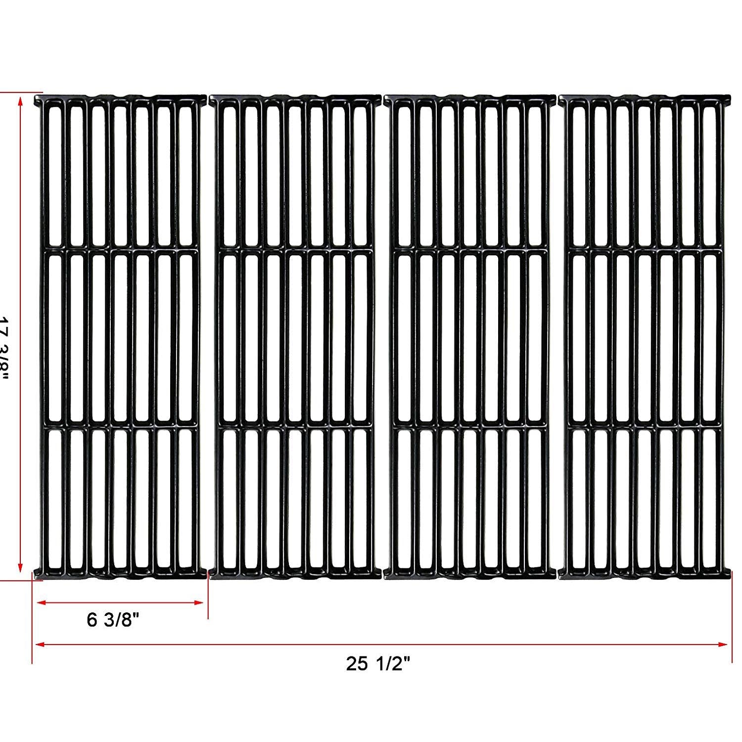 Cooking Grid Grates for Master Forge MFA480BSN, MFA480BSP, MFA480GSN, MFA480GSP 4 Burner Gas Grills - Intensery
