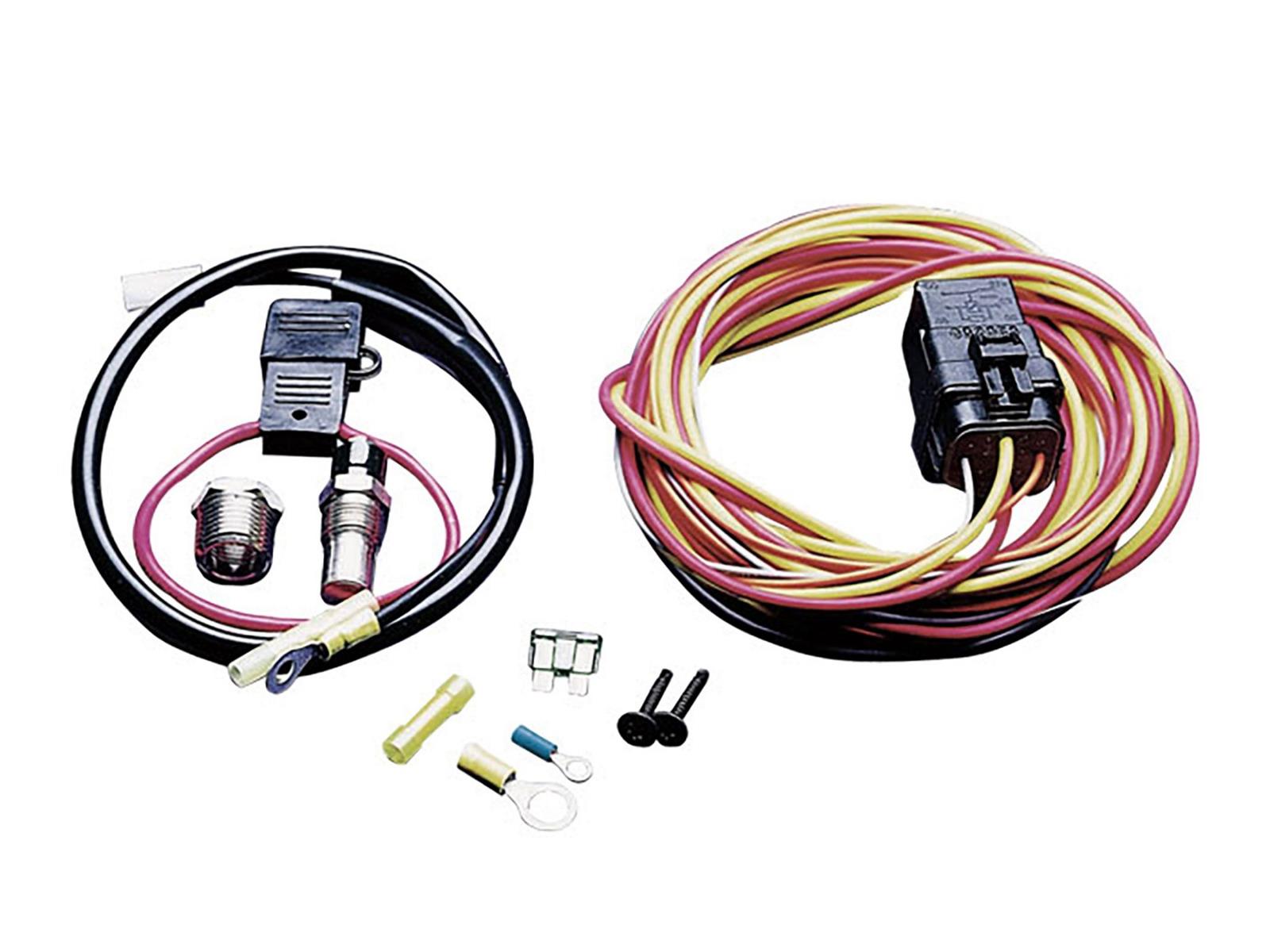 SPAL Automotive USA 195FH Spal Electric Fan Wiring Harness Kits - Intensery