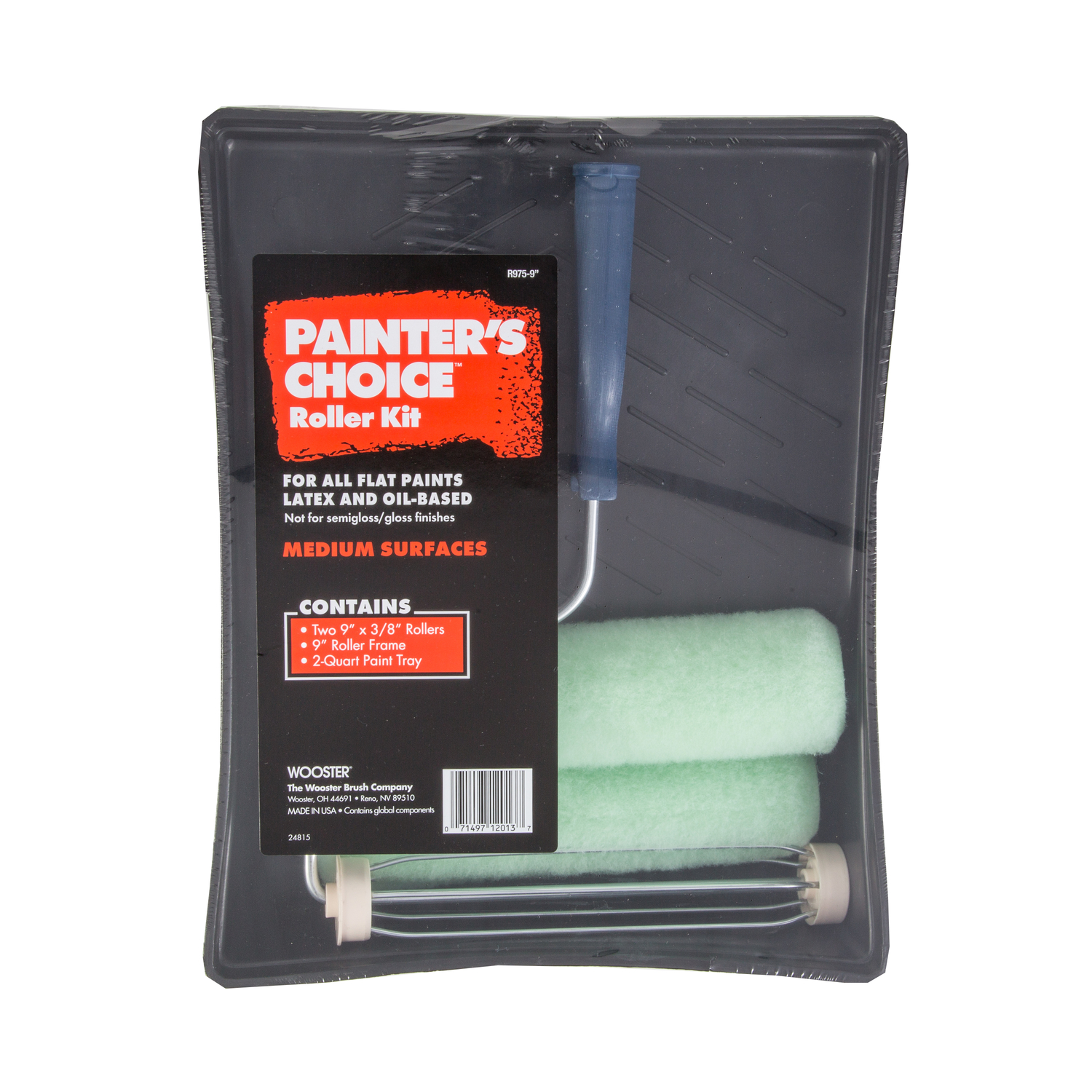 Wooster Painter\u0027s Choice 9 in. W Cage Paint Roller Kit Threaded End - Intensery