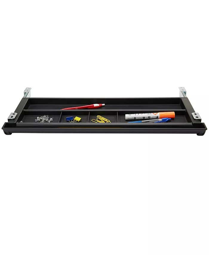 Mind Reader Under Desk Keyboard Organizer， Keyboard Tray - Intensery
