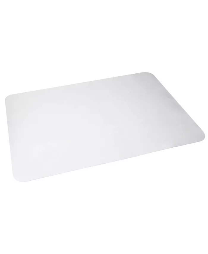 Mind Reader Floor Protection Mat， Office Pad for Rolling Chairs， Rectangular Shape， Designed for Hard Surfaces Only - Intensery