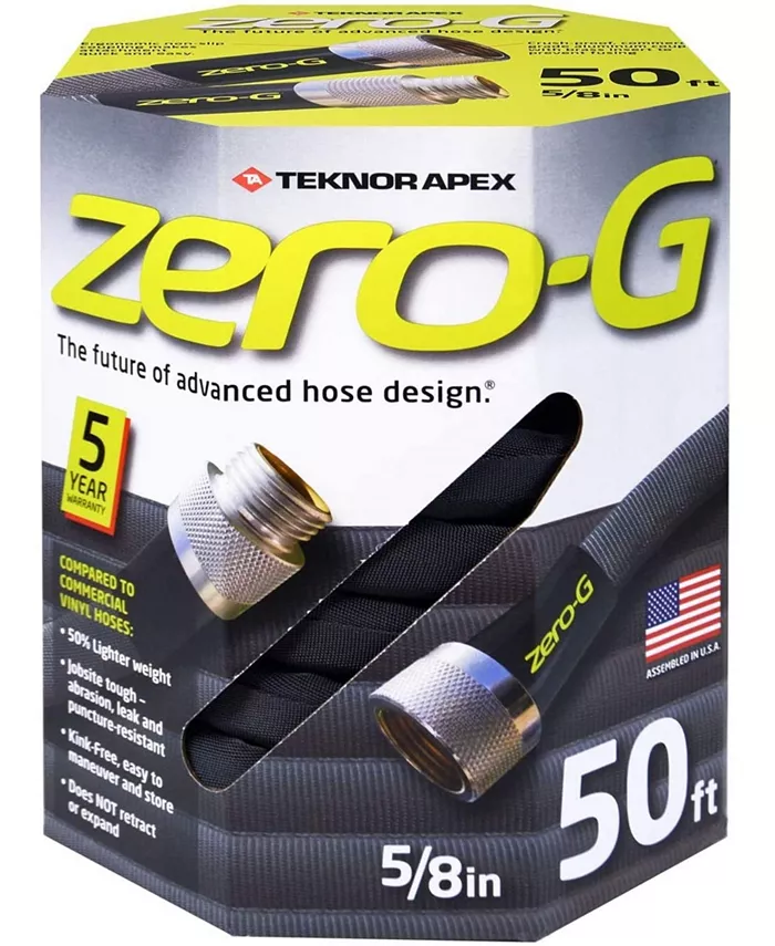 Teknor 50 FT Zero-G TEK400150PDQ Lightweight Kink-Free Garden Hose - Intensery
