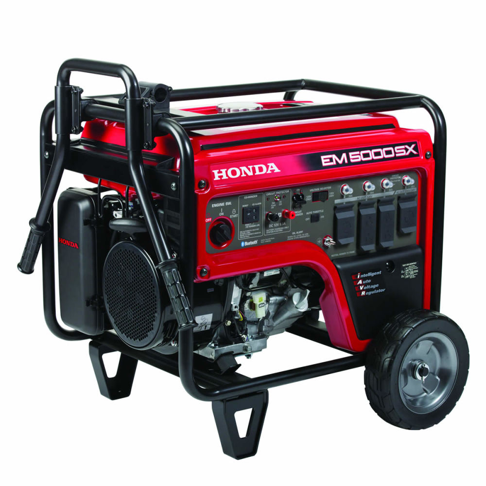 Honda Generator Gas Portable 389cc 5000W with CO Minder - Intensery