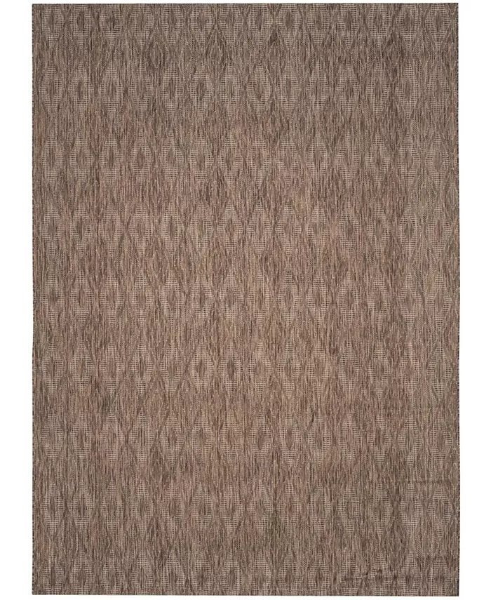 Safavieh Courtyard Brown 9' x 12' Sisal Weave Outdoor Area Rug - Intensery