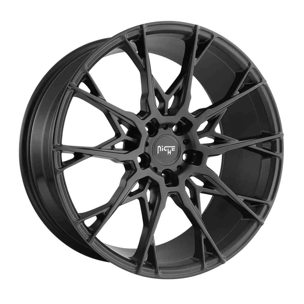 Niche 1PC M183 STACCATO M183 19X8.5 5X120 MT-BLK 35MM - Intensery