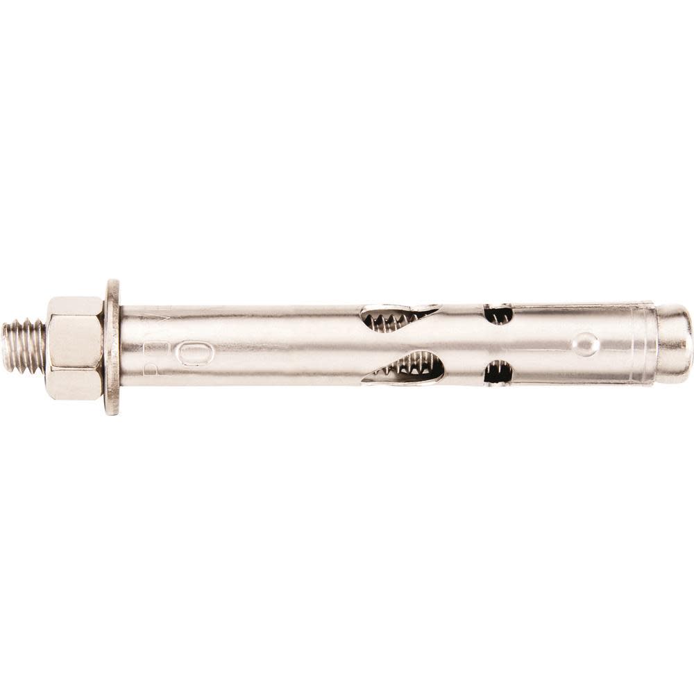 DEWALT Sleeve Anchors LOKBOLT SS HEX 1/2 X 2 1/2(AS) QTY: 25 06156S-PWR from DEWALT - Intensery