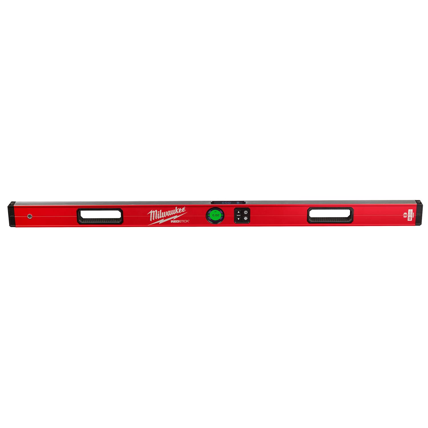 Milwaukee Redstick 48 in. Aluminum Digital Electronic Level - Intensery