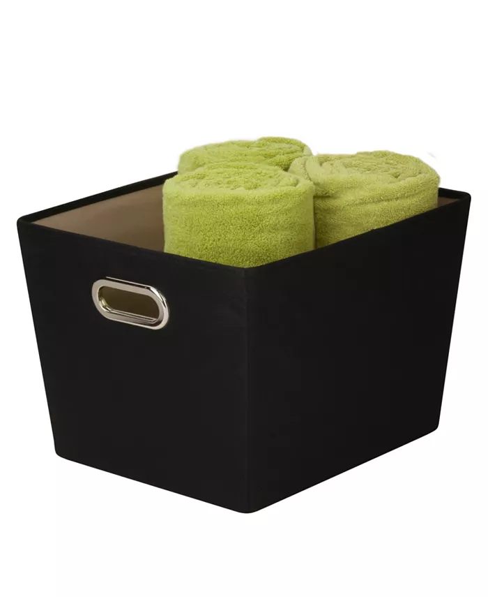 Honey Can Do Medium Decorative Storage Bin with Handles - Intensery